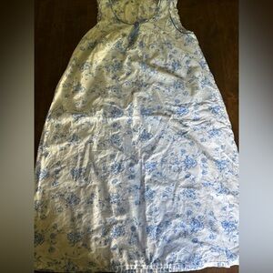 Ella Simone Nightgown M Medium Farmhouse Cottage Trad Conservative Sleeveless 💙